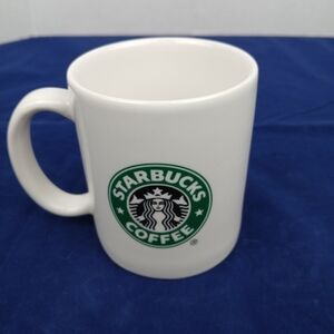 Starbucks Coffee Mug 2004 White 12 oz – Classic Two-Sided Siren Logo Cup